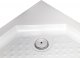 Brodzik Toule Brodzik biały wysoki LOFT 80x80 13 cm 2