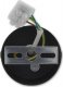 Lampa sufitowa Masterled Bardo lampa sufitowa (spot) 1-punktowa czarna/chrom 3