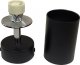 Lampa sufitowa Masterled Bardo lampa sufitowa (spot) 1-punktowa czarna/chrom 5