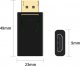 Adapter AV Retoo ADAPTER DISPLAYPORT DO HDMI DISPLAY PORT DP 16