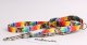 DogStuffs DogStuffs Smycz Regulowana  Piksele 25mm/220cm 1
