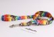 DogStuffs DogStuffs Smycz Regulowana  Piksele 25mm/220cm 2