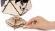 EcoWoodArt EWA Drewniane Puzzle 3D - Dwudziestościenny Czarny Globus 5