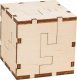EcoWoodArt EWA Drewniane Puzzle 3D - Kostka 1