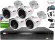 Keeyo H265+ Zestaw do monitoringu 5MPx IR 30m 1TB 4 Kamery 1