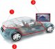 Einparts Automotive Kamera cofania z czujnikami w ramce rejestracyjnej 15
