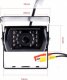 Einparts Automotive Kamera cofania uniwersalna z diodami IR EPP019 7