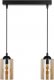 Lampa wisząca Candellux Lampa wisząca listwa czarno/brązowa 2xE27 Bistro 32-00538 11