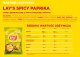 LAYs LAY`S -  Chipsy  Ziemniaczane O Smaku Pikantnej Papryki - 215G 3