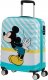 American Tourister Mała kabinowa walizka AMERICAN TOURISTER ANIMAL SPARKLE 85667 Blue Kiss Mickey 1