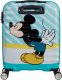 American Tourister Mała kabinowa walizka AMERICAN TOURISTER ANIMAL SPARKLE 85667 Blue Kiss Mickey 3