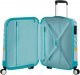 American Tourister Mała kabinowa walizka AMERICAN TOURISTER ANIMAL SPARKLE 85667 Blue Kiss Mickey 4