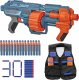 Hasbro Wyrzutnia Nerf Elite 2.0 - Shockwave RD-15 E9527 + 30 strzałek kamizelka 1