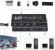 Przełącznik Pawonik PRZEŁĄCZNIK KVM HDMI 2.0 USB SWITCH 4K/60HZ 4xUSB one size 1