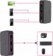 Przełącznik Pawonik PRZEŁĄCZNIK KVM HDMI 2X1 SWITCH 3XUSB +2 KABL HDMI 1
