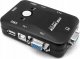Przełącznik Pawonik PRZEŁĄCZNIK KVM VGA 2X1 SWITCH 3XUSB HUB BOX 1