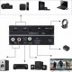 Pawonik SWITCH HDMI 2.0 2X1 ROZDZIELAC EKSTRAKTOR SPDIF 4K 2