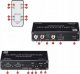 Pawonik SWITCH HDMI 2.0 2X1 ROZDZIELAC EKSTRAKTOR SPDIF 4K 6