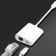 Adapter USB Pawonik ADAPTER USB-C LAN ETHERNET RJ45 PD MACBOOK CHARGE 3