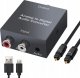 Adapter AV Pawonik Toslink - RCA (Cinch) x2 czarny 1
