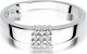 Best Diamonds złoty pierścionek z brylantem 0.05ct 14 2