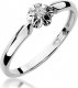 Best Diamonds złoty pierścionek z brylantem 0.04ct 20 1