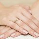 Best Diamonds złoty pierścionek z brylantem 0.10ct 18 4