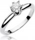Best Diamonds złoty pierścionek z brylantem 0.30ct 22 1