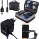 Adapter Duży Organizer Podróżny Kabel Lightning + 1