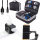 Adapter Duży Organizer Podróżny Kabel Lightning + 15