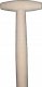 BEST GARDEN TRZONEK DREWNIANY ”T” L-100 FI-38 BUK BEST GARDEN 1