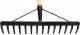 BEST GARDEN GRABIE 14 Z. WZMACNIANE TRZON DREWNIANY PROSTY L-150 X3 (1/5) BEST GARDEN 1