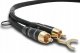 Gramofon Melodika Melodika MDPHD20 Purple Rain Black Edition Kabel 2xRCA PHONO do gramofonu z żyłą uziemiającą - 2m 9