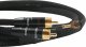 Gramofon Melodika Melodika MDPHD30 Purple Rain Black Edition Kabel 2xRCA PHONO do gramofonu z żyłą uziemiającą - 3m 1