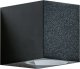 Kinkiet Azzardo Rimini 1 AZ4267 kinkiet lampa ścienna zewnętrzna 1x35W GU10 czarny 1
