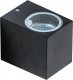 Kinkiet Azzardo Rimini 1 AZ4267 kinkiet lampa ścienna zewnętrzna 1x35W GU10 czarny 6