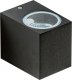 Kinkiet Azzardo Rimini 1 AZ4267 kinkiet lampa ścienna zewnętrzna 1x35W GU10 czarny 7