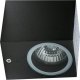 Kinkiet Azzardo Rimini 1 AZ4267 kinkiet lampa ścienna zewnętrzna 1x35W GU10 czarny 9