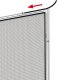 Moskitiera okno alu 100x 120 brązowa 5