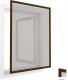 Moskitiera okno alu 100x 120 brązowa 7