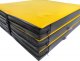 UnderFit Materac gimnastyczny 3-częściowy UF9571 180 cm x 60 cm x 6 cm żółty miękki 2