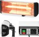 MSW Promiennik podczerwieni warsztatowy lampa lakiernicza do karoserii 30-100C 1000 W Promiennik podczerwieni warsztatowy lampa lakiernicza do karoserii 30-100C 1000 W 1
