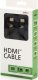Video Kabel HDMI M - HDMI M, HDMI 2.1 - Ultra High Speed, 1m, pozłacane złącza, aluminiowa obudowa,, czarny, Logo 8K@60Hz, 48Gb/s 2