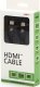 Video Kabel HDMI M - HDMI M, HDMI 2.1 - Ultra High Speed, 2m, pozłacane złącza, aluminiowa obudowa,, czarny, Logo 8K@60Hz, 48Gb/s 2