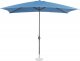 Uniprodo Parasol ogrodowy tarasowy prostokątny z korbką 200 x 300 cm niebieski Parasol ogrodowy tarasowy prostokątny z korbką 200 x 300 cm niebieski 4