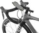 Uchwyt telefonu komórkowego Bone Bike Tie 3, na rower, regulowany rozmiar, czarny, 4.7-7.2", silikon, mocowany do kierownicy, czar 7