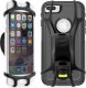 Uchwyt telefonu komórkowego Bone Bike Tie X, na rower, regulowany rozmiar, czarny, 4-6", silikon, mocowany do kierownicy, czarna 1