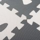 Kontext Puzzle piankowe mata dla dzieci 9 el. czarny-ecru 4