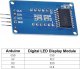 Wyświetlacz 4 Cyfrowy LED TM1637 Arduino 7 Segmentowy 5