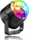 Aptel DYSKOTEKOWA KULA LED RGB Disco z czujnikiem dźwięku + pilot ZS48 1